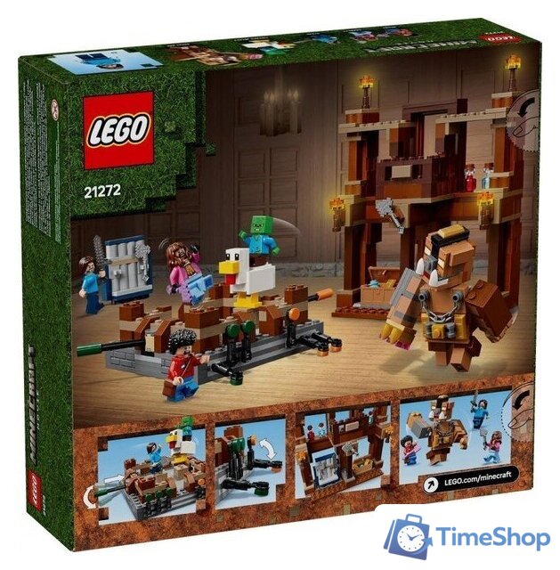 Конструктор LEGO Minecraft 21272 Боевой ринг в лесном особняке - Изображение №4 — Интернет-магазин Time-Shop