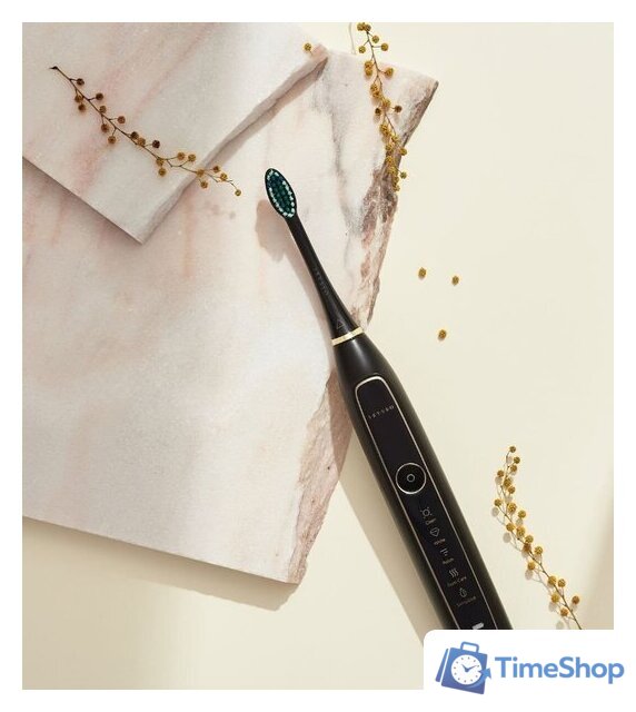 Электрическая зубная щетка Seysso Gold Black SC - Изображение №2 — Интернет-магазин Time-Shop