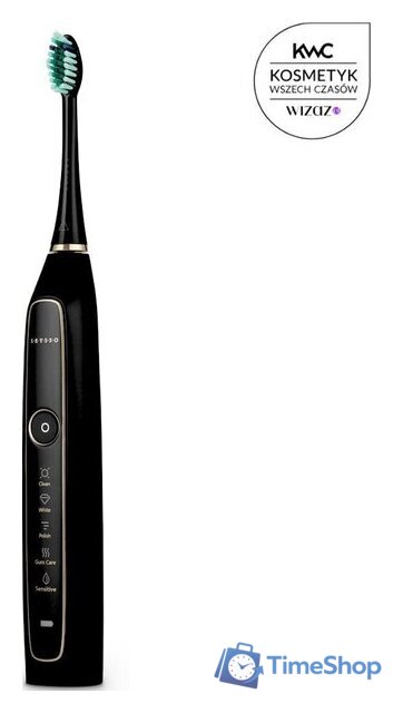 Электрическая зубная щетка Seysso Gold Black SC - Изображение №3 — Интернет-магазин Time-Shop