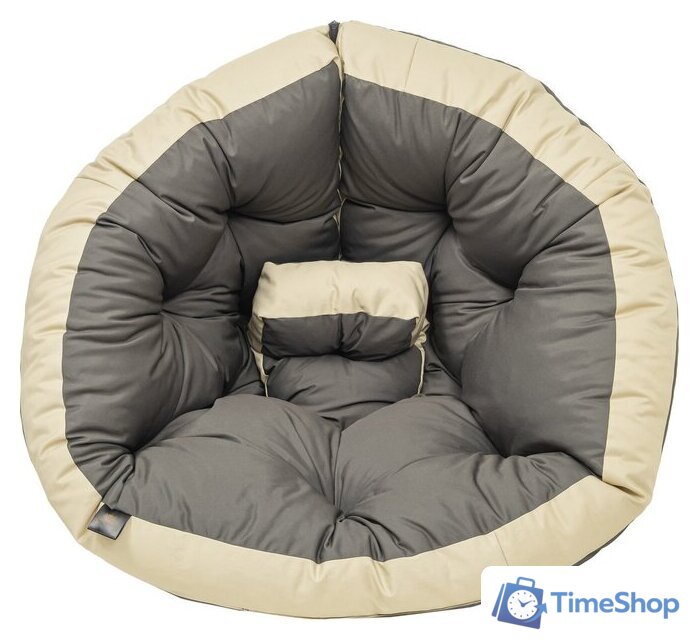 Кресло-мешок Mio Tesoro 4с0012тр (М, серый/бежевый) - Изображение №2 — Интернет-магазин Time-Shop