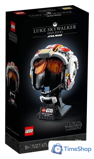Конструктор LEGO Star Wars 75327 Шлем Люка Скайуокера (Красный-5) - Изображение №1 — Интернет-магазин Time-Shop