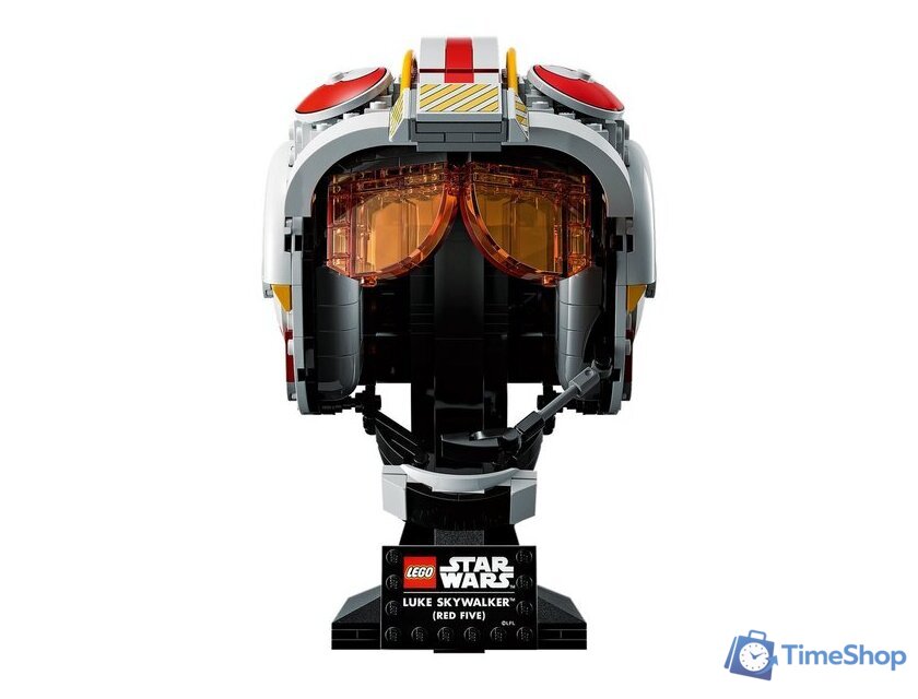 Конструктор LEGO Star Wars 75327 Шлем Люка Скайуокера (Красный-5) - Изображение №2 — Интернет-магазин Time-Shop