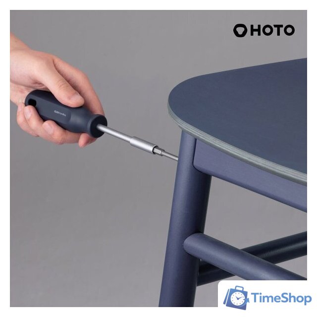 Дрель-шуруповерт HOTO 12V Brushless Drill Kit QWDZGJ001 (с АКБ, кейс, набор инструментов) - Изображение №4 — Интернет-магазин Time-Shop