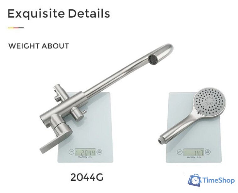 Смеситель Gappo G3099 - Изображение №11 — Интернет-магазин Time-Shop