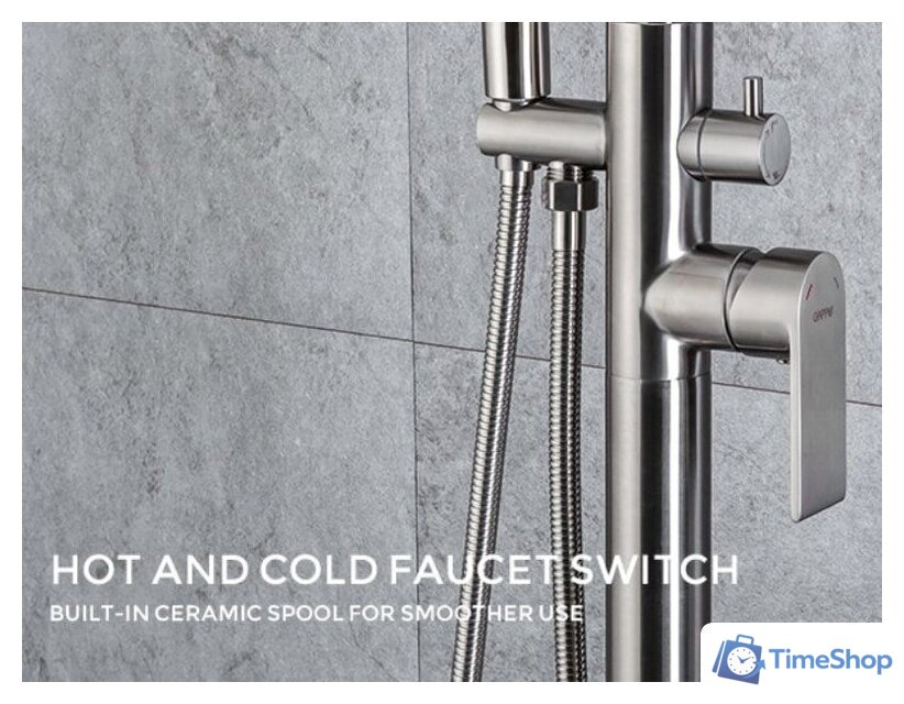 Смеситель Gappo G3099 - Изображение №5 — Интернет-магазин Time-Shop