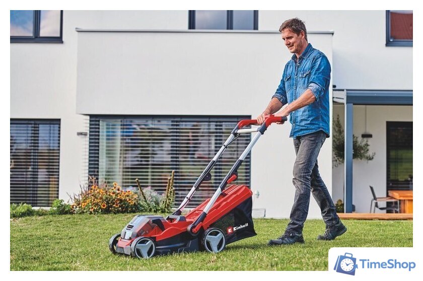 Газонокосилка Einhell GE-CM 36/34-1 Li (без АКБ) - Изображение №8 — Интернет-магазин Time-Shop