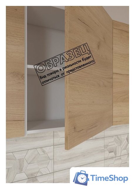 Готовая кухня Интермебель Микс Топ-35 2.0м без столешницы (графит серый/дуб крафт золотой) - Изображение №5 — Интернет-магазин Time-Shop