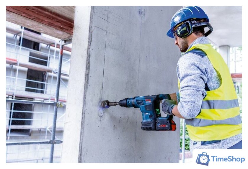 Перфоратор Bosch GBH 18V-36 C Professional 0611915021 (без АКБ, кейс) - Изображение №5 — Интернет-магазин Time-Shop
