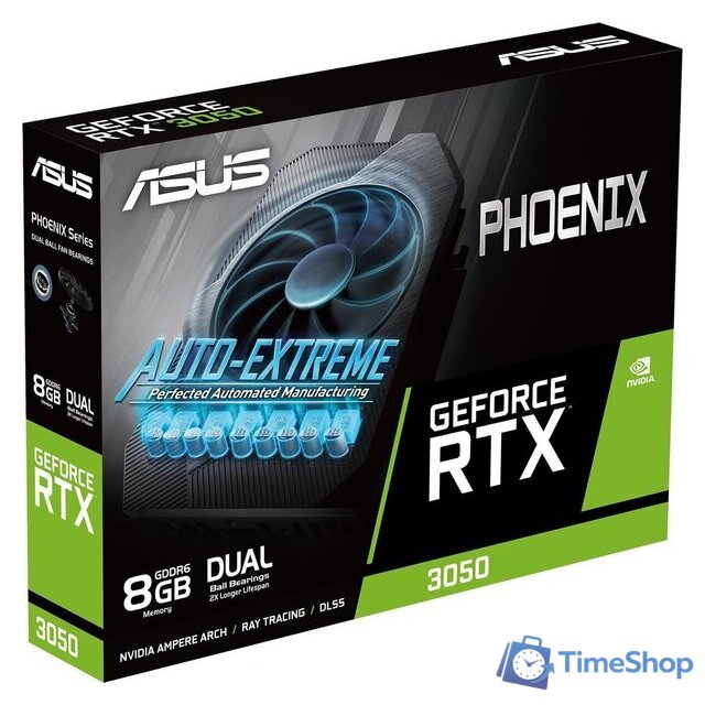 Видеокарта ASUS Phoenix GeForce RTX 3050 V2 8GB GDDR6 PH-RTX3050-8G-V2 - Изображение №11 — Интернет-магазин Time-Shop