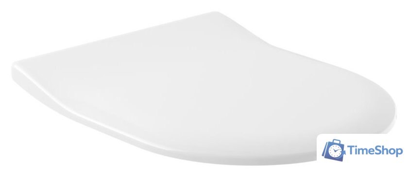 Сиденье для унитаза Villeroy & Boch Subway Slimseat Weiss Alpin 9M65S101 - Изображение №1 — Интернет-магазин Time-Shop