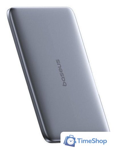 Внешний аккумулятор Baseus PicoGo AM41 Ultra-Slim Magnetic Power Bank 5000mAh (серый) - Изображение №1 — Интернет-магазин Time-Shop