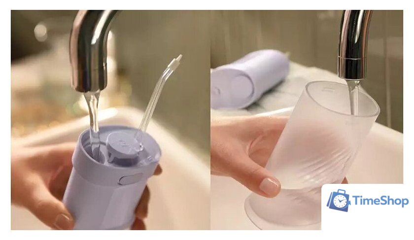 Ирригатор  Philips Sonicare Compact Flosser 1000 HX3333/23 - Изображение №8 — Интернет-магазин Time-Shop