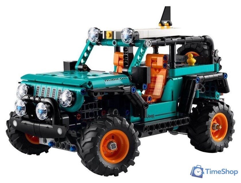 Конструктор LEGO Technic 42227 Внедорожник Jeep Wrangler Rubicon - Изображение №2 — Интернет-магазин Time-Shop