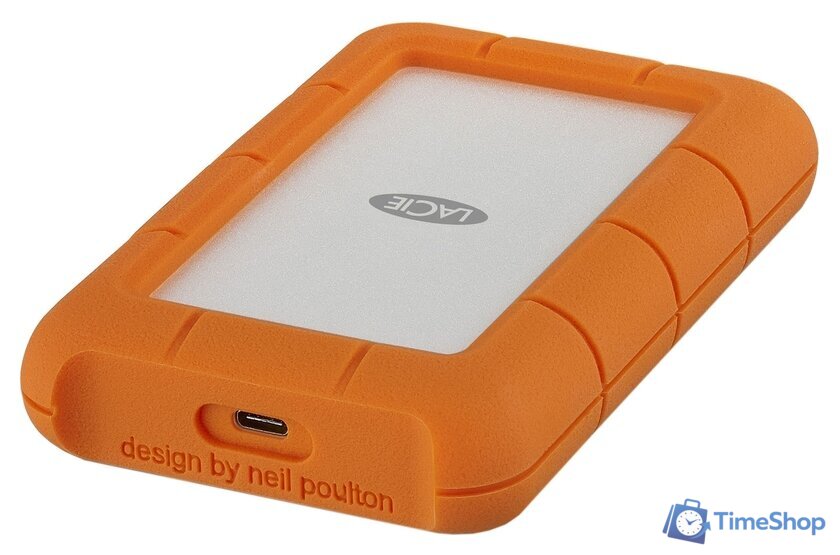 Внешний накопитель LaCie Rugged USB-C 4TB - Изображение №1 — Интернет-магазин Time-Shop