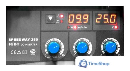 Сварочный инвертор AuroraPRO Speedway 250 - Изображение №9 — Интернет-магазин Time-Shop