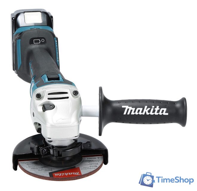 Угловая шлифмашина Makita DGA511RTJ (с 2-мя АКБ 5 Ач, кейс) - Изображение №10 — Интернет-магазин Time-Shop