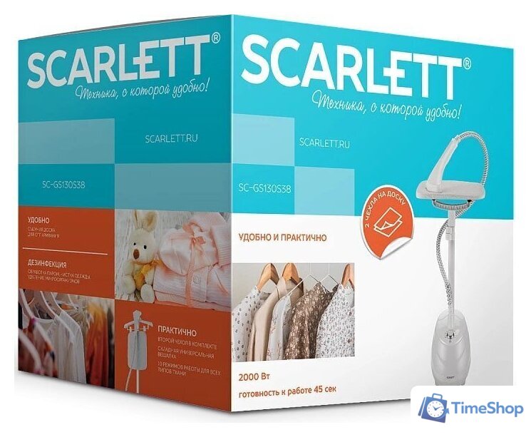 Отпариватель Scarlett SC-GS130S38 - Изображение №14 — Интернет-магазин Time-Shop