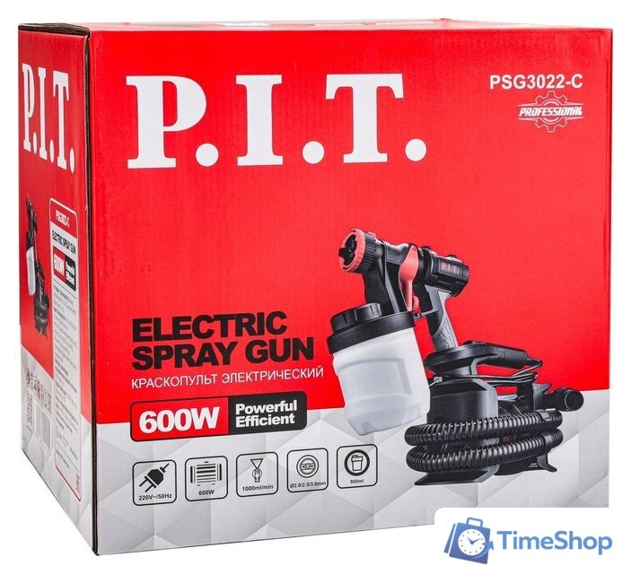 Краскораспылитель P.I.T. PSG3022-C - Изображение №2 — Интернет-магазин Time-Shop