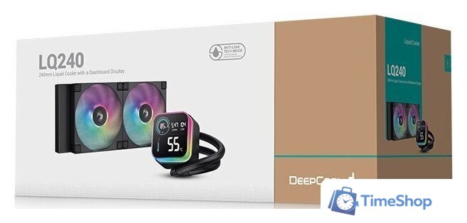 Система жидкостного охлаждения для процессора DeepCool LQ240 R-LQ240-BKLSMW-G-1 - Изображение №6 — Интернет-магазин Time-Shop