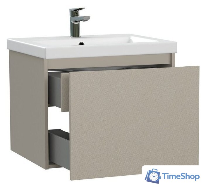  Cersanit Тумба под умывальник Grande 60 Como 60 64309 (бежевый) - Изображение №3 — Интернет-магазин Time-Shop