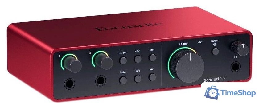 Аудиоинтерфейс Focusrite Scarlett 2i2 (4-е поколение) - Изображение №1 — Интернет-магазин Time-Shop