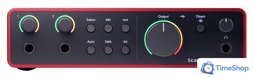 Аудиоинтерфейс Focusrite Scarlett 2i2 (4-е поколение) - Изображение №2 — Интернет-магазин Time-Shop