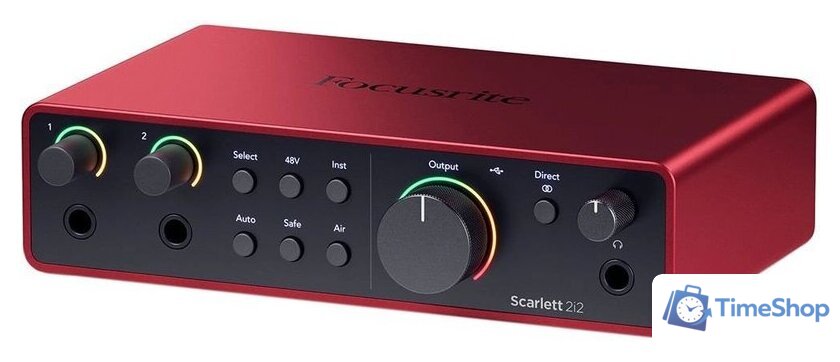 Аудиоинтерфейс Focusrite Scarlett 2i2 (4-е поколение) - Изображение №4 — Интернет-магазин Time-Shop