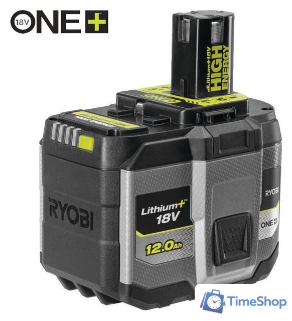 Аккумулятор Ryobi RB18120T 5133006265 (18В/12 Ah) - Изображение №1 — Интернет-магазин Time-Shop