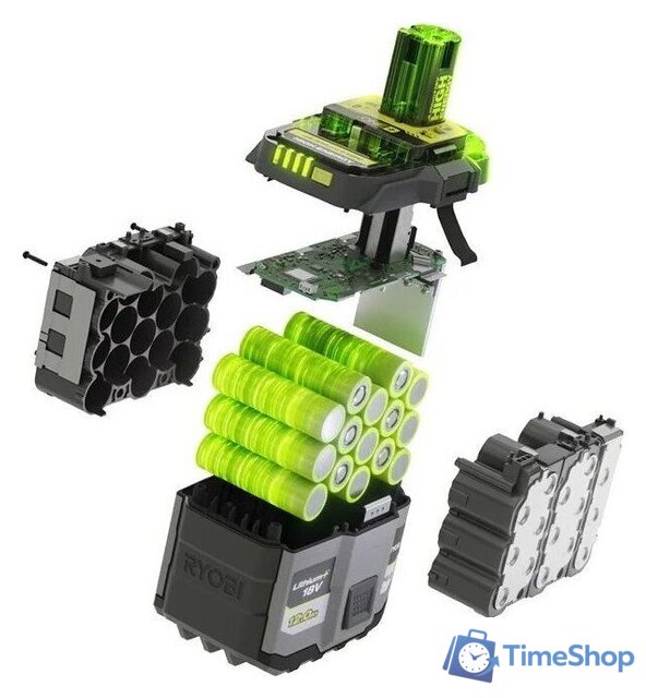Аккумулятор Ryobi RB18120T 5133006265 (18В/12 Ah) - Изображение №7 — Интернет-магазин Time-Shop