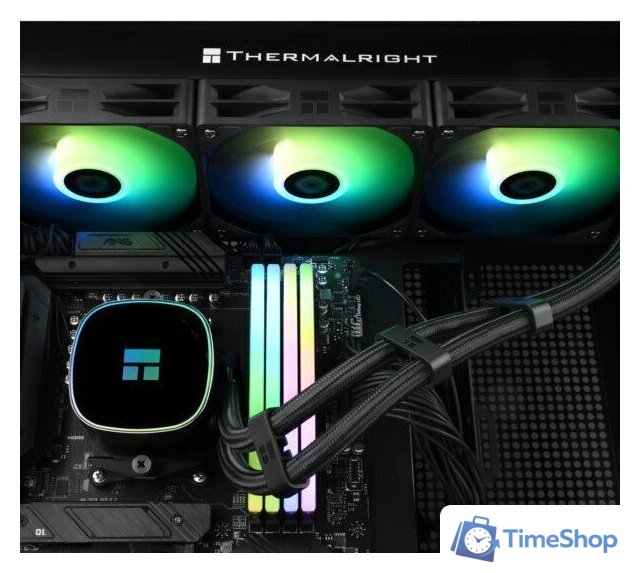 Система жидкостного охлаждения для процессора Thermalright Frozen Horizon 360 ARGB V2 (черный) - Изображение №6 — Интернет-магазин Time-Shop