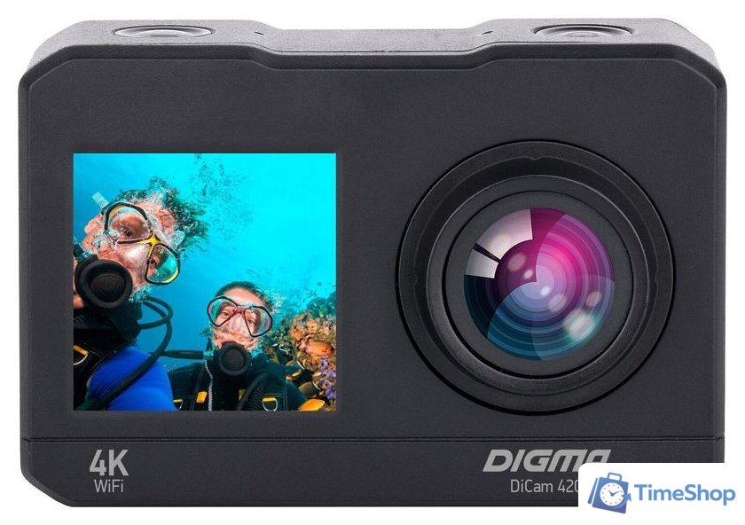 Экшен-камера Digma DiCam 420 - Изображение №1 — Интернет-магазин Time-Shop