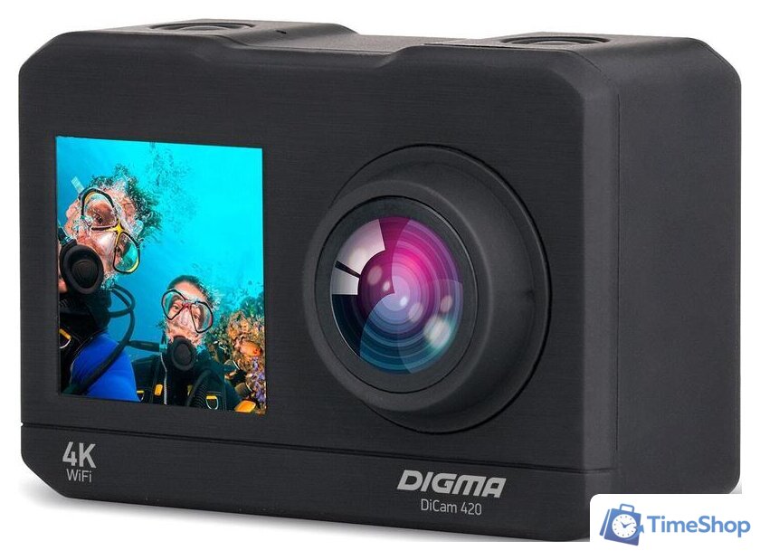 Экшен-камера Digma DiCam 420 - Изображение №3 — Интернет-магазин Time-Shop