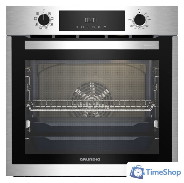 Электрический духовой шкаф Grundig GEBM11300XC - Изображение №1 — Интернет-магазин Time-Shop