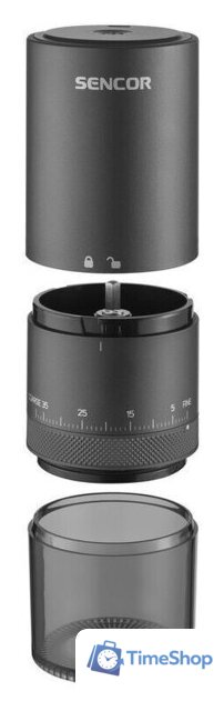 Аккумуляторная кофемолка Sencor SCG 4000BK - Изображение №4 — Интернет-магазин Time-Shop