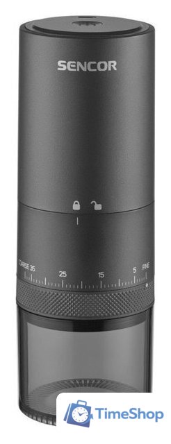 Аккумуляторная кофемолка Sencor SCG 4000BK - Изображение №2 — Интернет-магазин Time-Shop