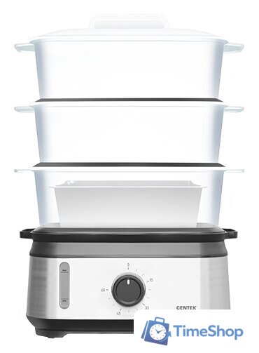 Пароварка CENTEK CT-1458 - Изображение №1 — Интернет-магазин Time-Shop