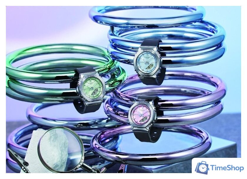 Наручные часы Casio GM-S2110-2A - Изображение №3 — Интернет-магазин Time-Shop