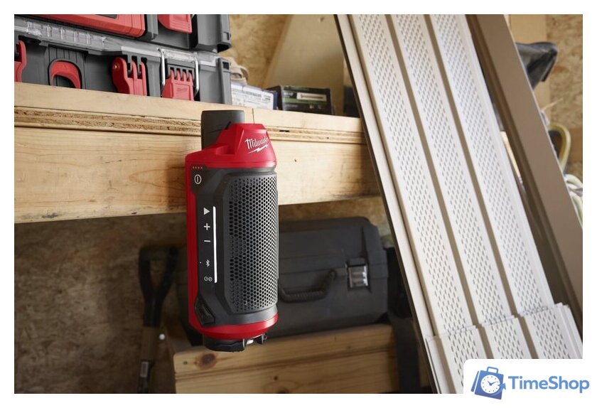 Беспроводная колонка Milwaukee M12 SPEJSG2-0 - Изображение №9 — Интернет-магазин Time-Shop