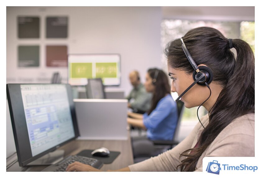 Наушники Plantronics EncorePro HW520 89434 - Изображение №2 — Интернет-магазин Time-Shop