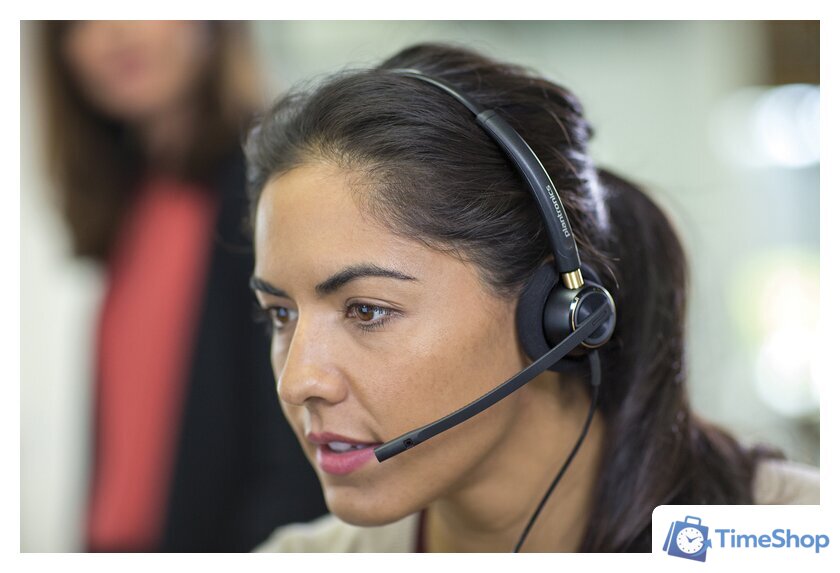 Наушники Plantronics EncorePro HW520 89434 - Изображение №4 — Интернет-магазин Time-Shop