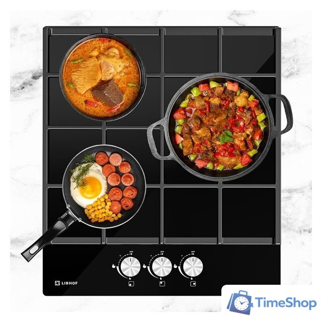 Варочная панель Libhof GH-453 (черный) - Изображение №11 — Интернет-магазин Time-Shop