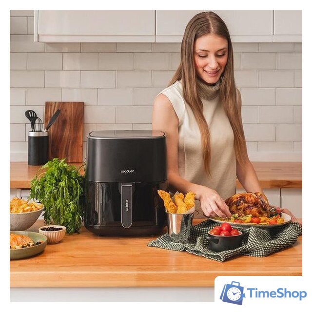 Аэрогриль (аэрофритюрница) Cecotec Cecofry Fantastik 5500 - Изображение №7 — Интернет-магазин Time-Shop