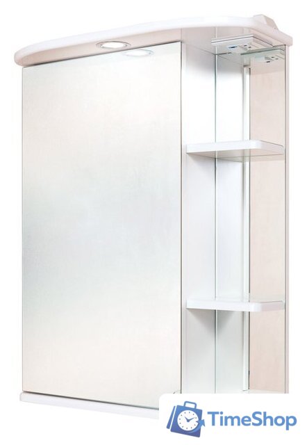  Onika Шкаф с зеркалом Карина 60.01 левый (белый) [206009] - Изображение №1 — Интернет-магазин Time-Shop