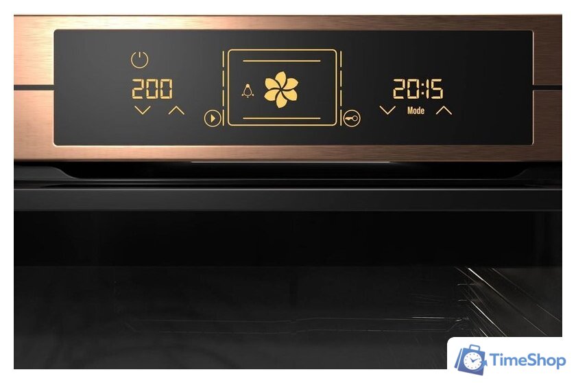 Электрический духовой шкаф Kernau KBO 1280 TC Copper - Изображение №4 — Интернет-магазин Time-Shop