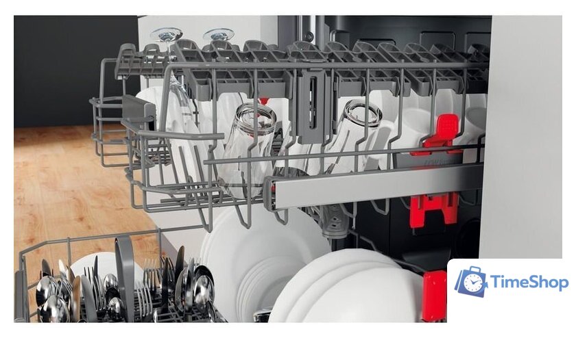 Встраиваемая посудомоечная машина Whirlpool WIP 4T133 PE S - Изображение №6 — Интернет-магазин Time-Shop