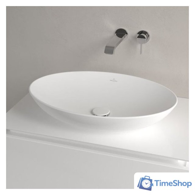 Умывальник Villeroy & Boch Loop&Friends 4A4801RW - Изображение №3 — Интернет-магазин Time-Shop