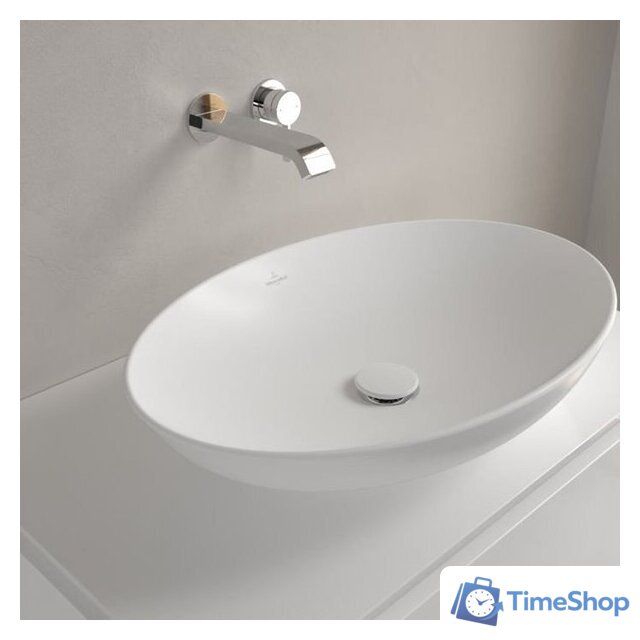 Умывальник Villeroy & Boch Loop&Friends 4A4801RW - Изображение №7 — Интернет-магазин Time-Shop