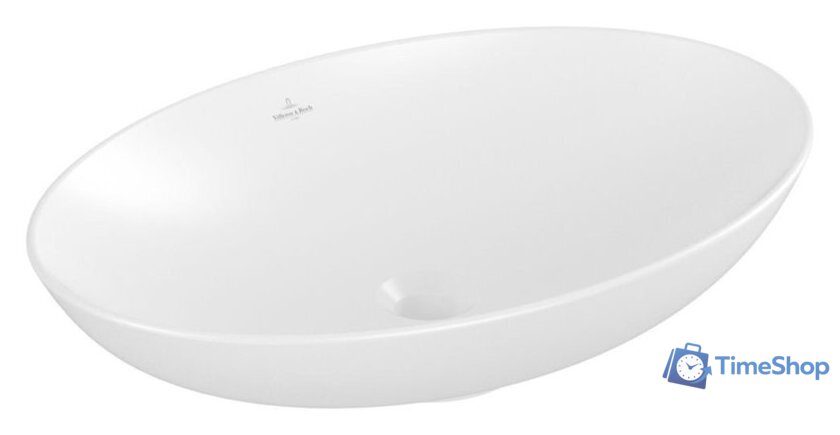 Умывальник Villeroy & Boch Loop&Friends 4A4801RW - Изображение №8 — Интернет-магазин Time-Shop