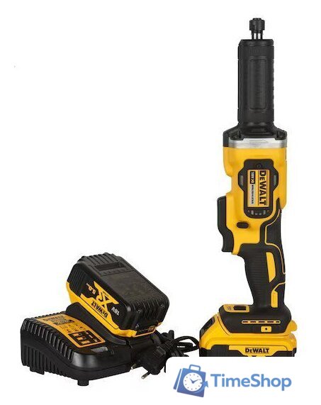 Прямошлифовальная машина DeWalt DCG426P2 (с 2-мя АКБ, кейс) - Изображение №1 — Интернет-магазин Time-Shop