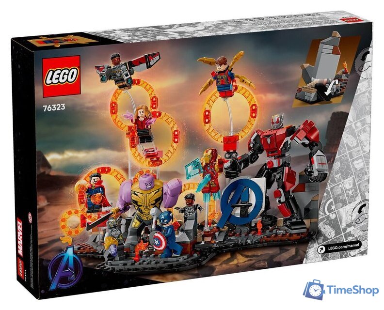 Конструктор LEGO Super Heroes 76323 Мстители: Финальная битва - Изображение №10 — Интернет-магазин Time-Shop